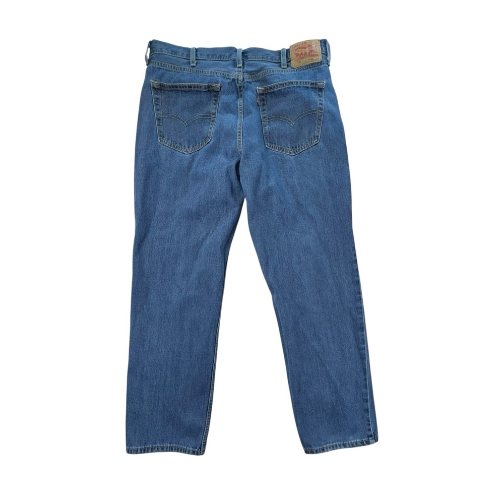 Men's Levis Relaxed Fit 550 Jeans Medium Wash Size 38x32 Medium Wash Mid Rise - Picture 12 of 15